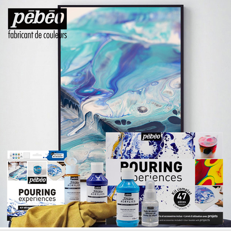 PEBEO Pouring Experience Liqui - đánh giá và giá Acrylic Pour Paint