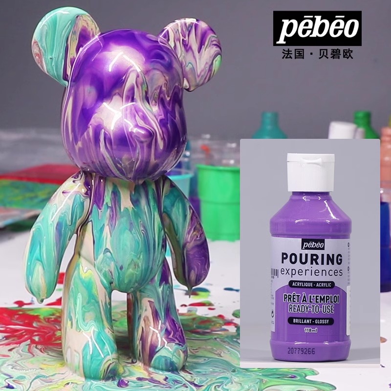 PEBEO Pouring Experience Liqui - đánh giá và giá Acrylic Pour Paint
