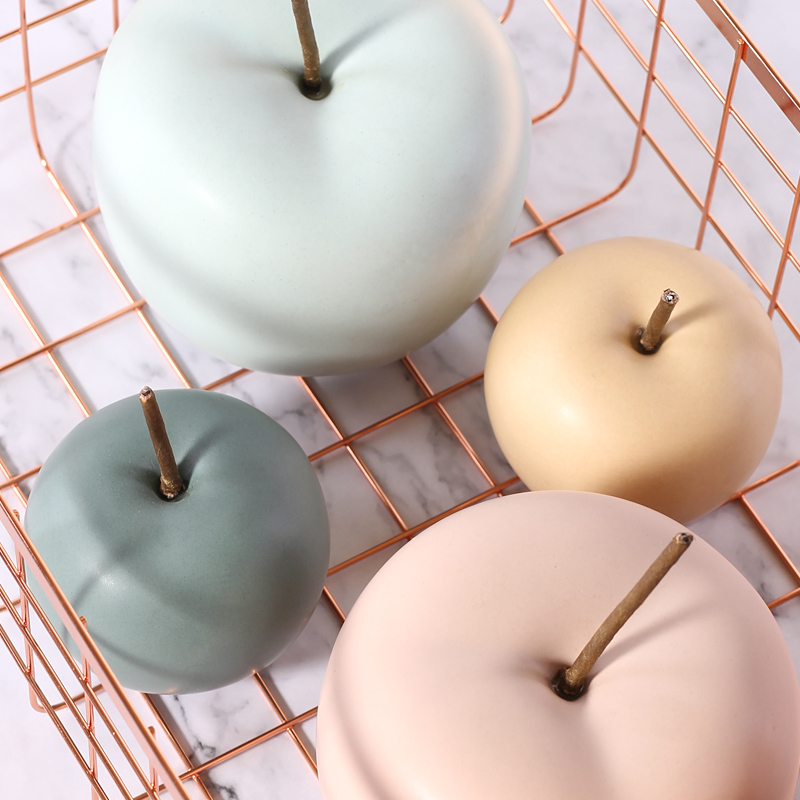 Miniature Ceramic Apple Orname - đánh giá và giá Art Craft Christmas Ideas
