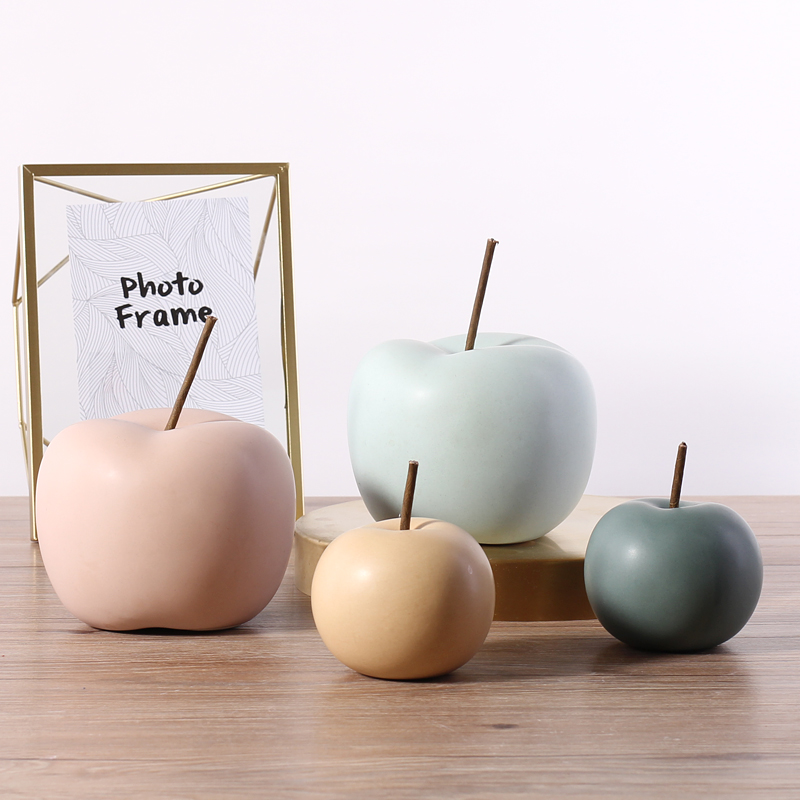 Miniature Ceramic Apple Orname - đánh giá và giá Art Craft Christmas Ideas