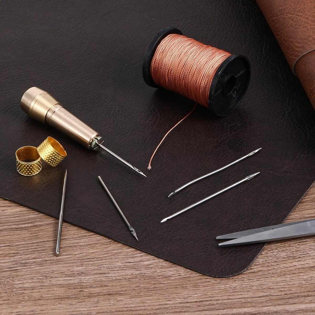 9pcs Leather Sewing Awl Kit wi - đánh giá và giá Leather Tooling Kit
