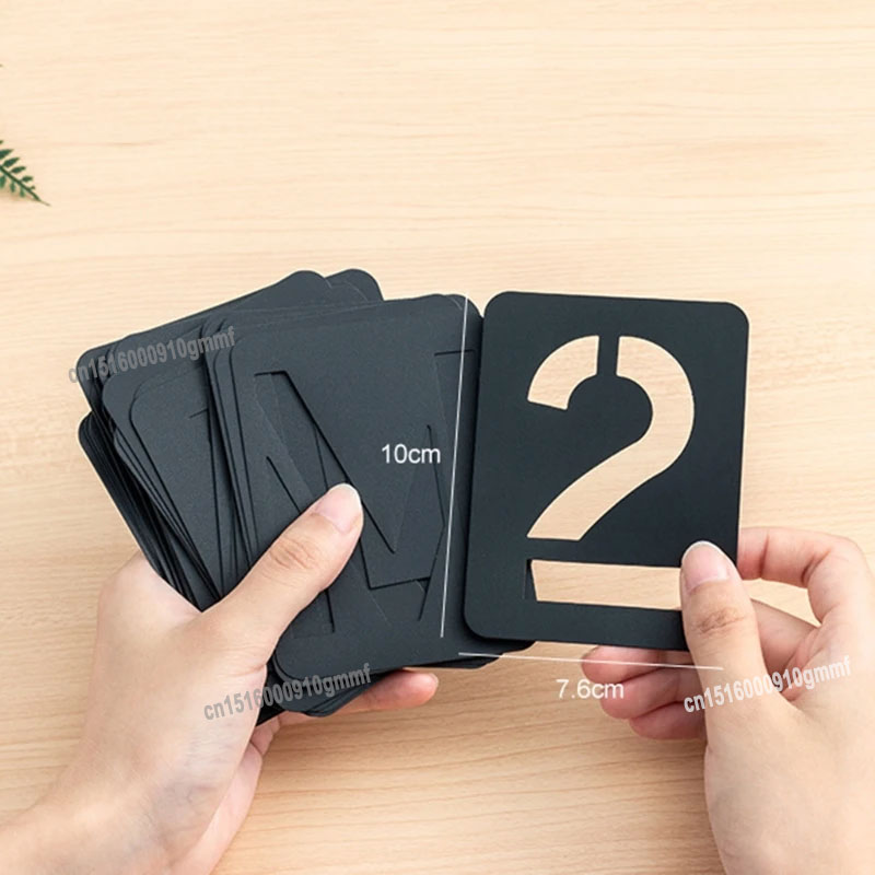 42Pcs Reusable Plastic Alphabe - đánh giá và giá Art Craft Letter A