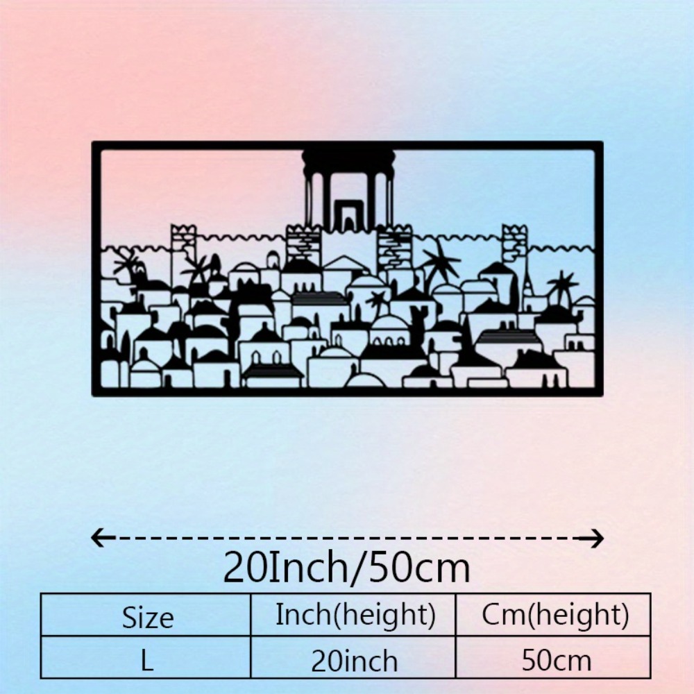 CIFBUY Metal Wall Art Jerusale - đánh giá và giá Art & Craft Supplies