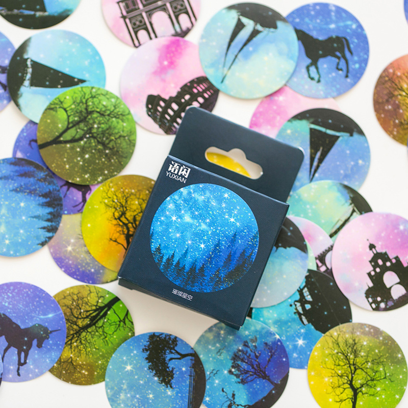 50Pcs/Set Bright Starry Sky Pa - đánh giá và giá Art Craft 3 Year Old